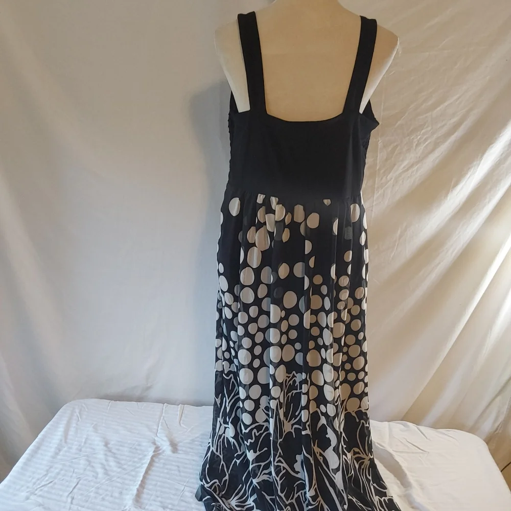 SAMI & JO BUBBLES AND FLOWERS MAXI DRESS Size XL - Picture 4 of 11
